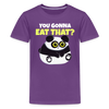 You Gonna Eat That Funny Panda Kids' Premium T-Shirt - purple