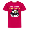 You Gonna Eat That Funny Panda Kids' Premium T-Shirt - dark pink