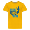 Whale Hello There Whale Pun Kids' Premium T-Shirt - sun yellow