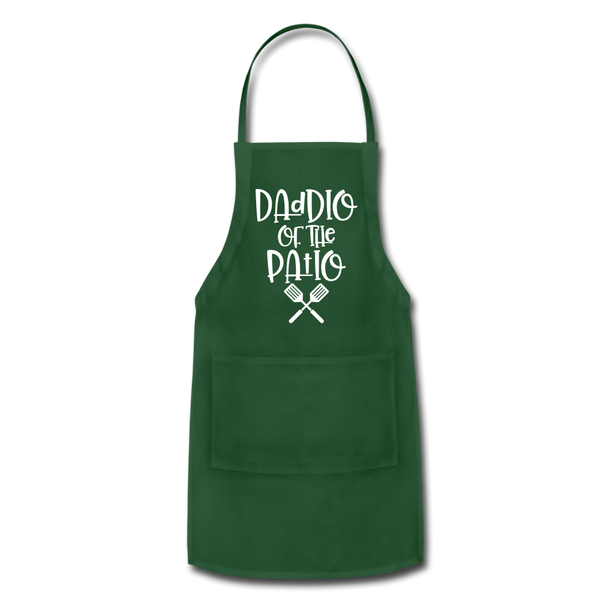 Daddio of the Patio Adjustable Apron - forest green