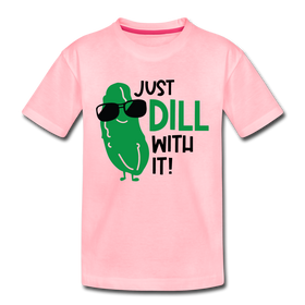 Just Dill with It! Pickle Food Pun Kids' Premium T-Shirt