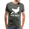 Guess What Chicken Butt Men's Premium T-Shirt - asphalt gray