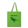Unstoppable T-Rex Dinosaur Tote Bag