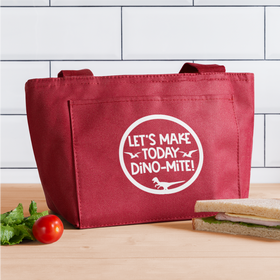 Let's Make Today Dino-Mite! Dinosaur Lunch Bag