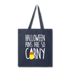 Halloween Puns are so Corny Tote Bag - navy