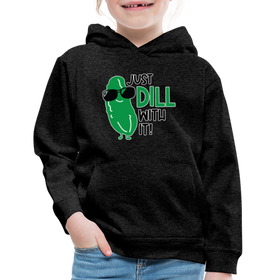 Just Dill with it! Food Pun Kids‘ Premium Hoodie