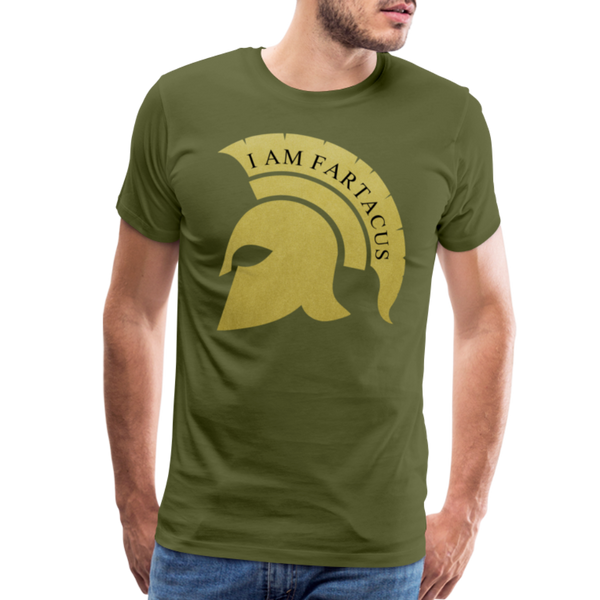 I Am Fartacus Men's Premium T-Shirt - olive green