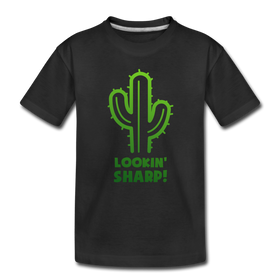 Lookin' Sharp! Cactus Pun Kids' Premium T-Shirt
