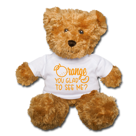 Orange You Glad to See Me? Teddy Bear