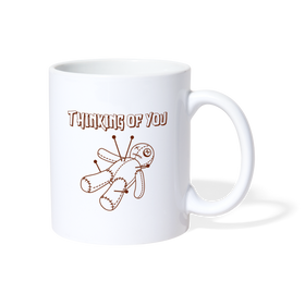 Thinking of You Voodoo Doll Coffee/Tea Mug