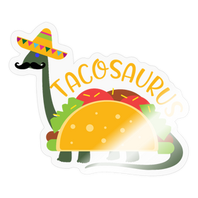 Funny Dinosaur TacoSaurus Sticker