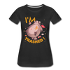 I'm Trashed Funny Raccoon Women’s Premium T-Shirt