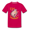 I'm Trashed Funny Raccoon Kids' Premium T-Shirt