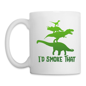 I'd Smoke That Dinosaur BBQ Coffee/Tea Mug