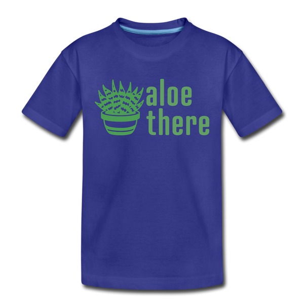 Aloe There Kids' Premium T-Shirt - royal blue