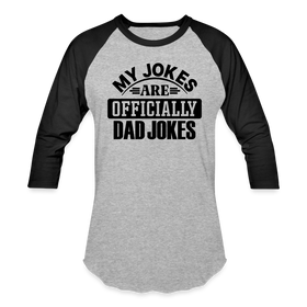 My Jokes Are Officially Dad Jokes New Dad Baseball T-Shirt