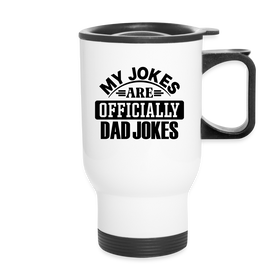 My Jokes Are Officially Dad Jokes New Dad Travel Mug