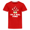 I'm a Real Fungi Pun Kids' Premium T-Shirt - red