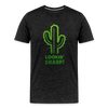 Lookin' Sharp! Cactus Pun Men's Premium T-Shirt - charcoal grey