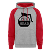 Pot Head Funny Coffee Colorblock Hoodie