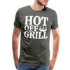 Hot Off The Grill Men's Premium T-Shirt - asphalt gray