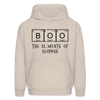 Boo the Element of Surprise Dad Jokes Halloween Men's Hoodie - Sand