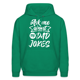 Ask Me About my Dad Jokes Funny Men's Hoodie