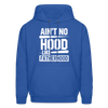 Ain't No Hood Like Fatherhood Funny Father's Day Men's Hoodie - royal blue