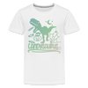 Candysaurus T-Rex Halloween Kids' Premium T-Shirt