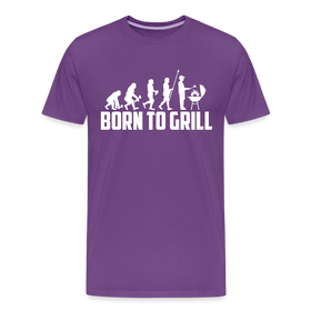 Born To Grill Evolution BBQ Men's Premium T-Shirt