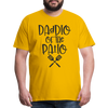 Daddio of the Patio BBQ Dad Premium T-Shirt