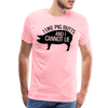 I Like Pig Butts and I Cannot Lie Funny BBQ Men's Premium T-Shirt - pink