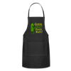 Guess What? Pickle Butt! Funny Adjustable Apron - black