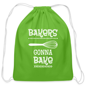 Bakers Gonna Bake Funny Cooking Cotton Drawstring Bag