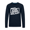 Best Step Dad in the Galaxy Men's Premium Long Sleeve T-Shirt