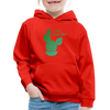 Can't Touch This! Cactus Pun Kids‘ Premium Hoodie - red