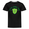 Lettuce Romaine Calm! Salad Food Pun Kids' Premium T-Shirt - black