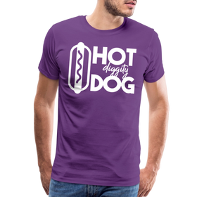 Hot Diggity Dog Funny Grilling Men's Premium T-Shirt
