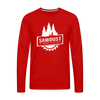 Sawdust is Man Glitter Men's Premium Long Sleeve T-Shirt