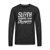 Sloth Running Team Champion Men's Premium Long Sleeve T-Shirt