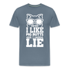 I Like Pig Butts and I Cannot Lie Funny BBQ Men's Premium T-Shirt
