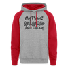 My Puns Are Armed and Dadly Colorblock Hoodie
