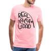 Reel Cool Dad Funny Fishing Premium T-Shirt - pink