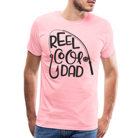 Reel Cool Dad Funny Fishing Premium T-Shirt