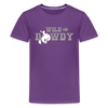 Wild and Rowdy Cowboy Kids' Premium T-Shirt