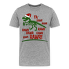 T-Rex Fa Rawr Christmas Dinosaur Men's Premium T-Shirt