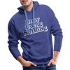 Busy Doing Nothing Men’s Premium Hoodie - royal blue