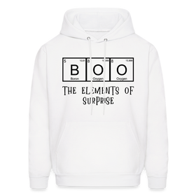 Boo the Element of Surprise Dad Jokes Halloween Men's Hoodie