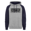 Bad Puns That's How Eye Roll Colorblock Hoodie