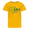 Oh Kale No! Funny Food Pun Kids' Premium T-Shirt - sun yellow